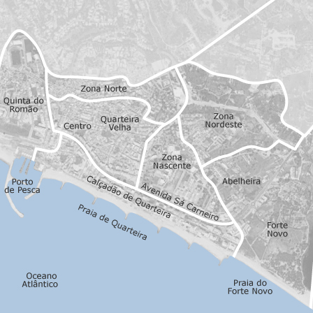 Mapa de Faro distrito: casas para arrendar — idealista