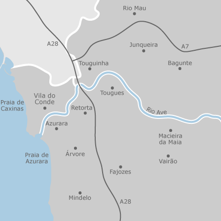 Mapa da Vila