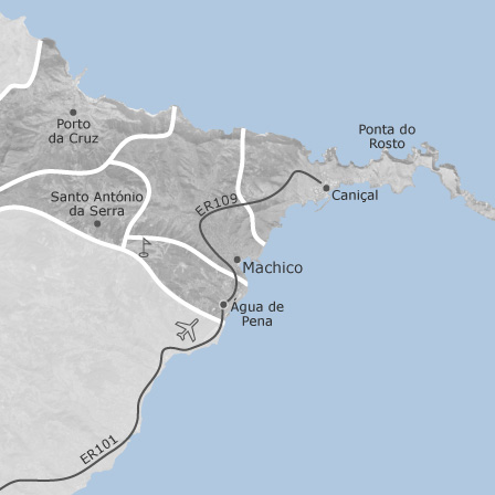 mapa de machico Mapa de Machico, Madeira (Ilha): casas à venda — idealista